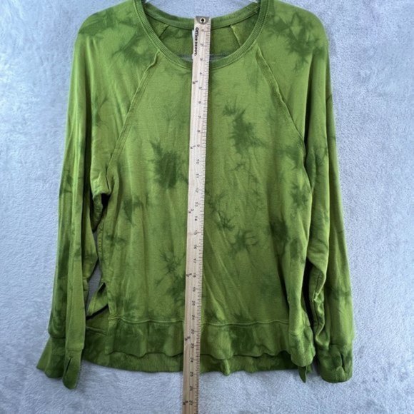 JoyLab Green Tie Dye Pullover Sweatshirt XS Athleisure - Picture 8 of 9